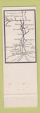 Matchbook Cover - Illinois Central Railroad