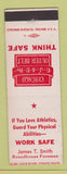 Matchbook Cover - EJ&ER Out Belt Chicago Railroad James Smith Foreman