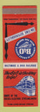 Matchbook Cover - B&O Railroad Way to Go