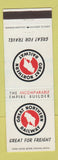 Matchbook Cover - Great Northern Railroad Empire Builder