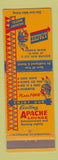 Matchbook Cover - Apache Resort Motel Miami FL Indian
