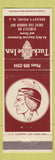 Matchbook Cover - Tuckahoe Inn Beesley's Point NJ Indian