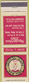 Matchbook Cover - Hotel Taft New York City