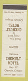 Matchbook Cover - Chemult Motel OR