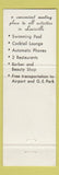 Matchbook Cover - Churchill Inn Louisville KY
