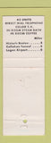 Matchbook Cover - Christine's Tourists Home Keene NH WORN