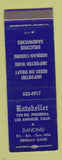 Matchbook Cover - Ratskeller Los Angeles CA Lomita WEAR