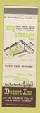Matchbook Cover - Desert Inn Miami Beach FL