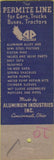 Matchbook Cover - Permite Products Cincinnati OH