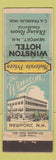 Matchbook Cover - Winston Hotel Newport NH WEAR