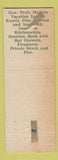 Matchbook Cover - Winter Harbor Lodge Wolfeboro NH DD Bean