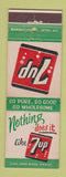 Matchbook Cover - 7Up Soda