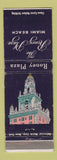 Matchbook Cover - Roney Plaza Hotel Miami Beach FL