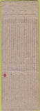 Matchbook Cover - Ta Boo Palm Beach FL WORN