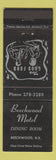 Matchbook Cover - Beechwood Motel Beechwood NB