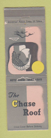 Matchbook Cover - Chase Hotel St Louis MO Chase Roof