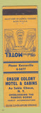 Matchbook Cover - Chasm Colony Motel Au Sable Chasm NY