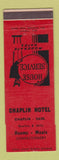 Matchbook Cover - Champlin Hotel SK