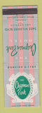Matchbook Cover - Chapman Park Hotel Los Angeles CA