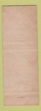 Matchbook Cover - City View Motel Egypt PA