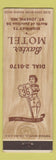 Matchbook Cover - Baxter Motel St Joseph MO girlie