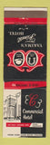 Matchbook Cover - Commercial Hotel Yakima WA
