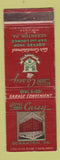 Matchbook Cover - Hotel Casey Scranton PA WEAR