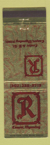 Matchbook Cover - Casper's Convention Center WY