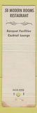 Matchbook Cover - Hotel Caribou ME