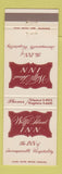 Matchbook Cover - Wulff's Island Inn Mequon WI