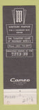 Matchbook Cover - Writers' Manor Denver Colorado