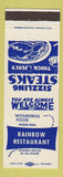 Matchbook Cover - Rainbow Restaurant
