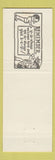 Matchbook Cover - Rainbow Restaurant