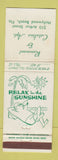Matchbook Cover - Rosemont & Catalina Apartment Hollywood Beach FL WEAR