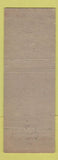 Matchbook Cover - Chancellor Hotel Parkersburg WV