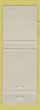 Matchbook Cover - Crescent Motel Tracadie NB YELLOW