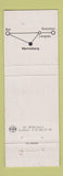 Matchbook Cover - Hotel Restaurant Chulzen Meinisberg