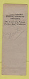 Matchbook Cover - Chez Martee Hotel Sterling MI WORN