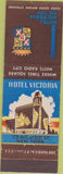 Matchbook Cover - Hotel Victoria New York cIty