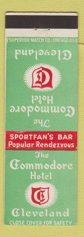 Matchbook Cover - Commodore Hotel Cleveland OH