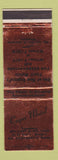 Matchbook Cover - Capri Motel North Dartmouth MA WEAR BRONZE