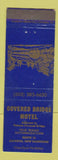 Matchbook Cover - Covered Bridge Motel Jackson NH WEAR BLUE