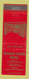 Matchbook Cover - Covered Bridge Motel Jackson NH RED