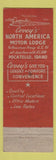Matchbook Cover Covey's Little America Granger WY Salt Lake City UT Pocatello ID