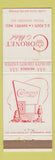 Matchbook Cover - Coronet Motel Danvers MA