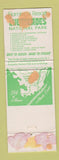 Matchbook Cover - Flamingo Resort Everglades National Park FL WORN BACK