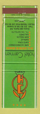 Matchbook Cover - Hotel Carmen Granada