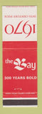 Matchbook Cover - The Bay 1970 300 Years