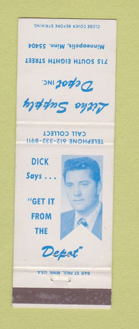 Matchbook Cover - Litho Supply Depot Minneapolis MN