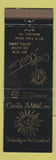 Matchbook Cover - Caribe Motel Homestead FL